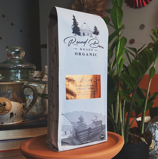 Round Barn Organic Coffee - Rosie's Rise and Shine Medium Roast